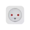 Presa smart SAVIO AS-01 16A Wi-Fi 2,4 GHz, connettore tipo E/F, 220–240 V, 3680 W, bianco
