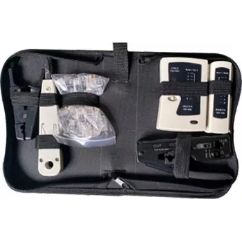 Set di utensili manuali helos 304270 — 6 in 1 con borsa