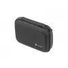 NATEC Krill 2 Custodia da viaggio organizer per HDD/SSD/accessori/cavi nero