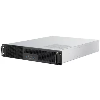 Case rackmount server SilverStone RM23-502, ATX, USB 3.0 - 2U - nero