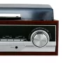 Giradischi audio Camry CR 1168 — nero con finitura legno, 33/45 giri/min, altoparlanti integrati, uscita RCA