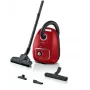 Aspirapolvere Bosch BGB 41RD3H — 600 W, sacchetto 4 l, filtro HEPA, raggio d'azione 11 m, tubo telescopico, rosso