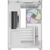 Case Midi Tower Thermaltake View 380 WS ARGB bianco