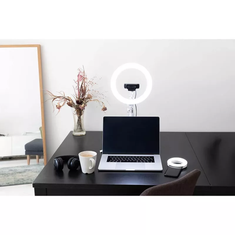 Ring light Kodak RM001 LED da 4 pollici – Kodak RM001 ring light LED compatto da 4 pollici