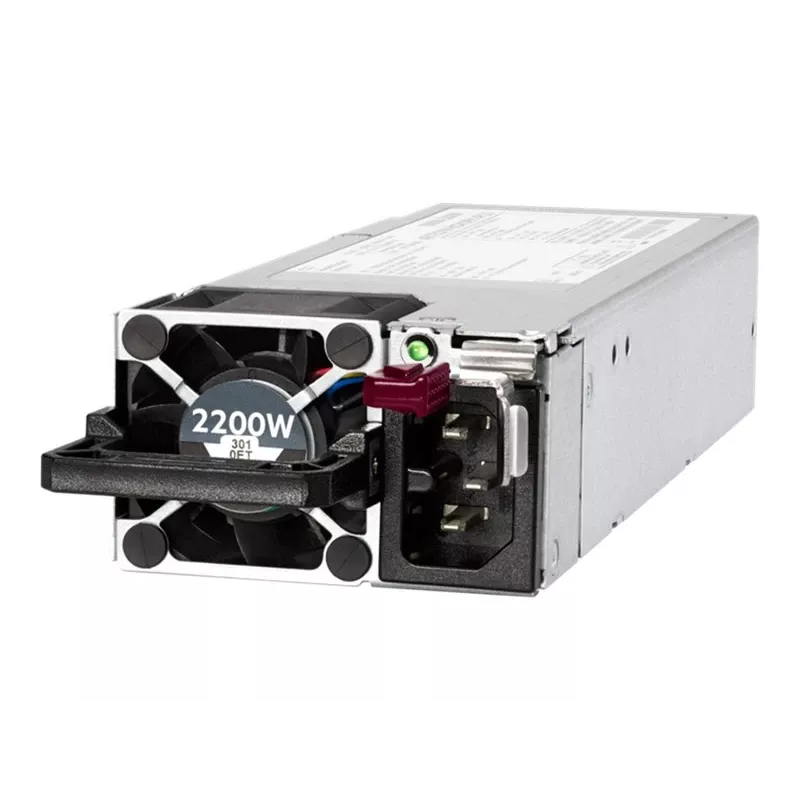 Hewlett Packard Enterprise HPE - Alimentatore hot-plug (modulo plug-in) - Flex Slot - 80 PLUS Titanium - AC 200/240 V (P44712-B21)
