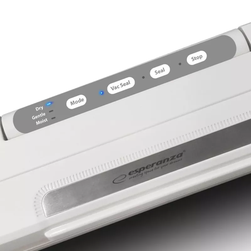 Sottovuoto da tavolo ESPERANZA EKV002 — corpo compatto in plastica, larghezza di lavoro 30 cm, 110 W, bianco