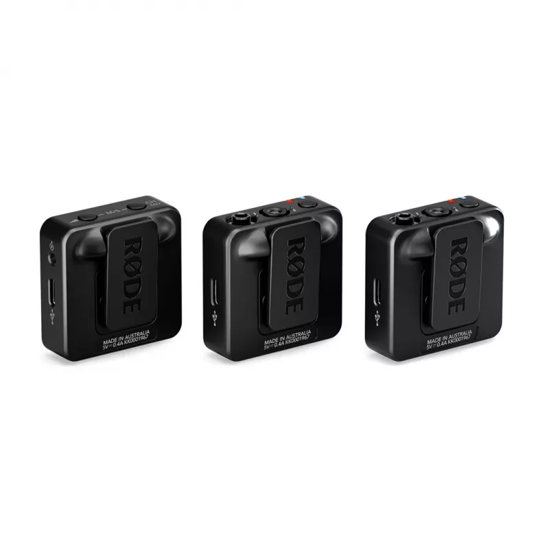 Rode Wireless Go III sistema microfonico wireless compatto di 3ª generazione, nero