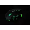 iBox Aurora A-1 IMOGS9031 mouse da gaming ottico cablato, 2400 DPI, USB Type-A, RGB, per destrimani, nero