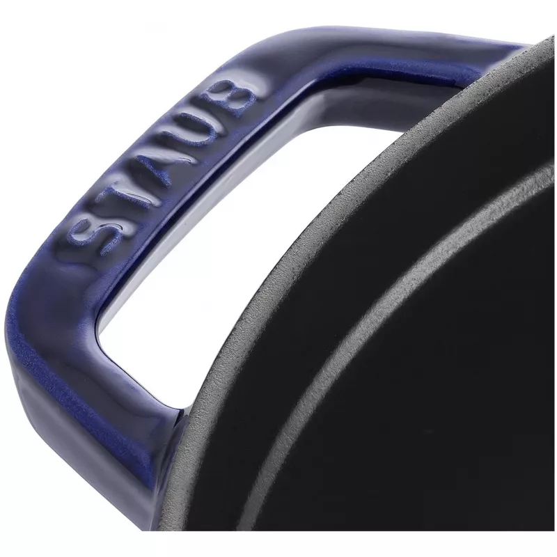 Cocotte in ghisa Staub 26 cm rotonda, blu scuro