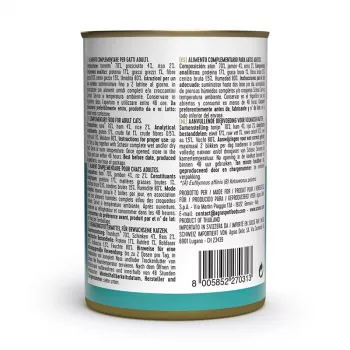 SCHESIR tonno con prosciutto in brodo - cibo umido per gatti - 140 g