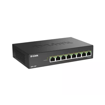Switch unmanaged D-Link DMS-108P/E 8 porte 2.5G PoE++ 40 Gbit/s