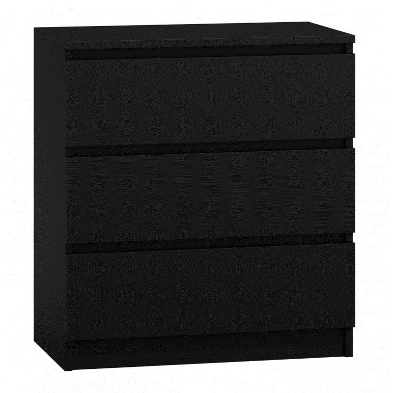 Top E Shop M3 cassettiera, nera