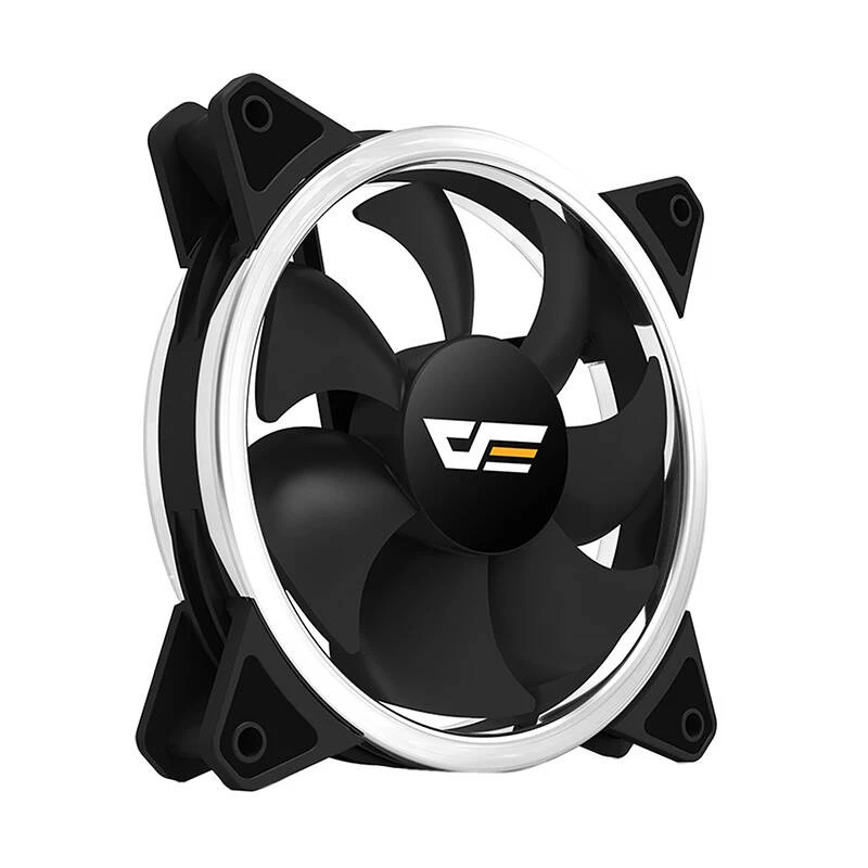 Ventola darkFlash DR12 PRO 12 cm nero 1200 U/min cuscinetto idraulico