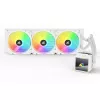 Dissipatore a liquido per CPU All-in-One Sharkoon S60 ARGB bianco radiatore da 360 mm
