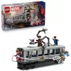 Giocattolo da costruzione LEGO Marvel Super Heroes 76321 Spider-Man Doc Ock Subway Showdown, 393 pezzi, 4 minifigure, età 9+