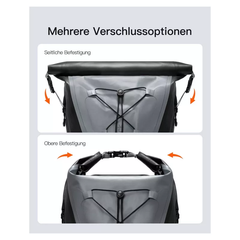 inateck Zaino per notebook BP06003 grigio/nero 25-30L
