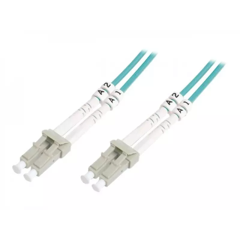 Cavo patch in fibra ottica multimodale OM3 LC/LC 15m Digitus
