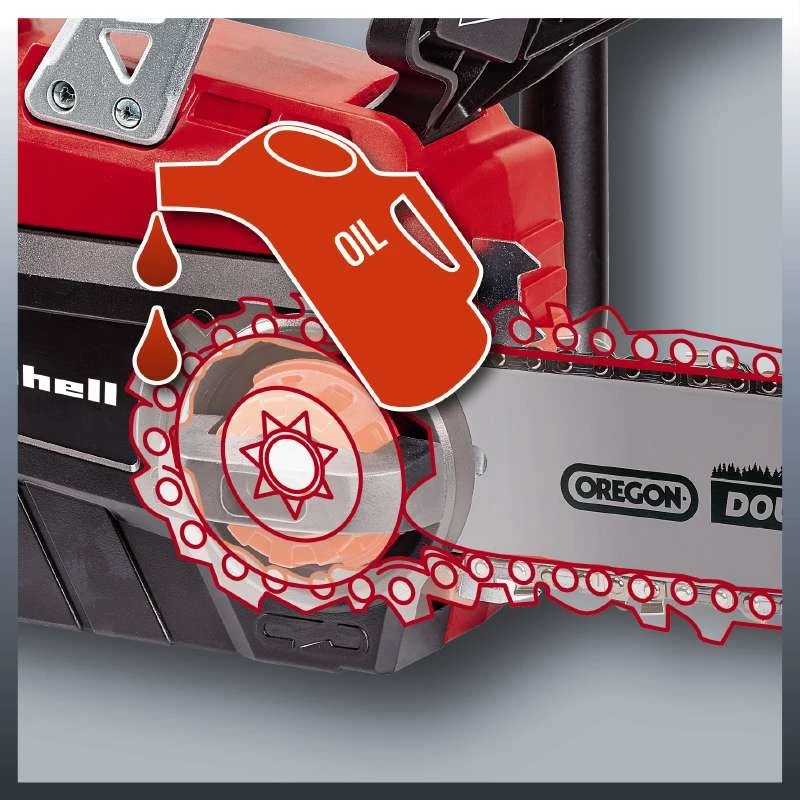 Einhell GE-LC 18 Li Kit 2400 RPM nero, rosso