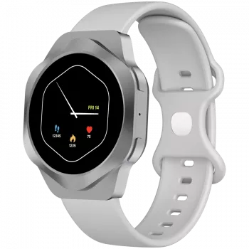 Smartwatch CANYON Hexagon 88 BT-CALL argento