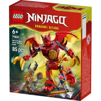 LEGO NINJAGO 71851 Battle Pack: Mech drago di Kai