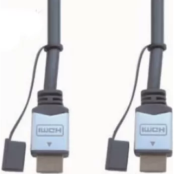 Cavo HDMI e+p HDMI 401/5 5m Type-A nero