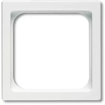 Cornice a parete senza viti Busch-Jaeger 1746/10-84 bianco, 63×63 mm, finestra 51×51 mm