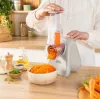 Affettatrice elettrica per verdure Tefal Fresh Express DN853BE0 — 150 W, 3 inserti intercambiabili, 1 velocità, crema