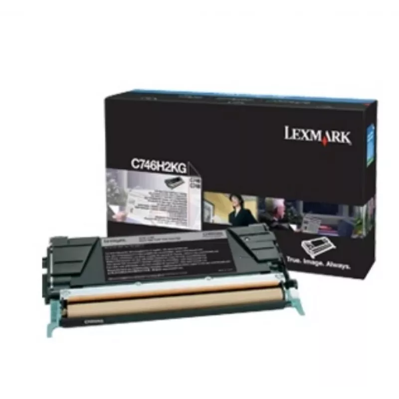 LEXMARK C746H3KG Toner Lexmark nero aziendale 12000 pagine C746dn / C746dtn / C746n / C74