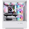 Case PC Sharkoon AK6 RGB, ATX, bianco