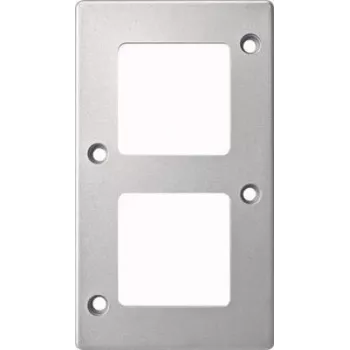 Merten 480260 placca/coprifrutto argento (480260)