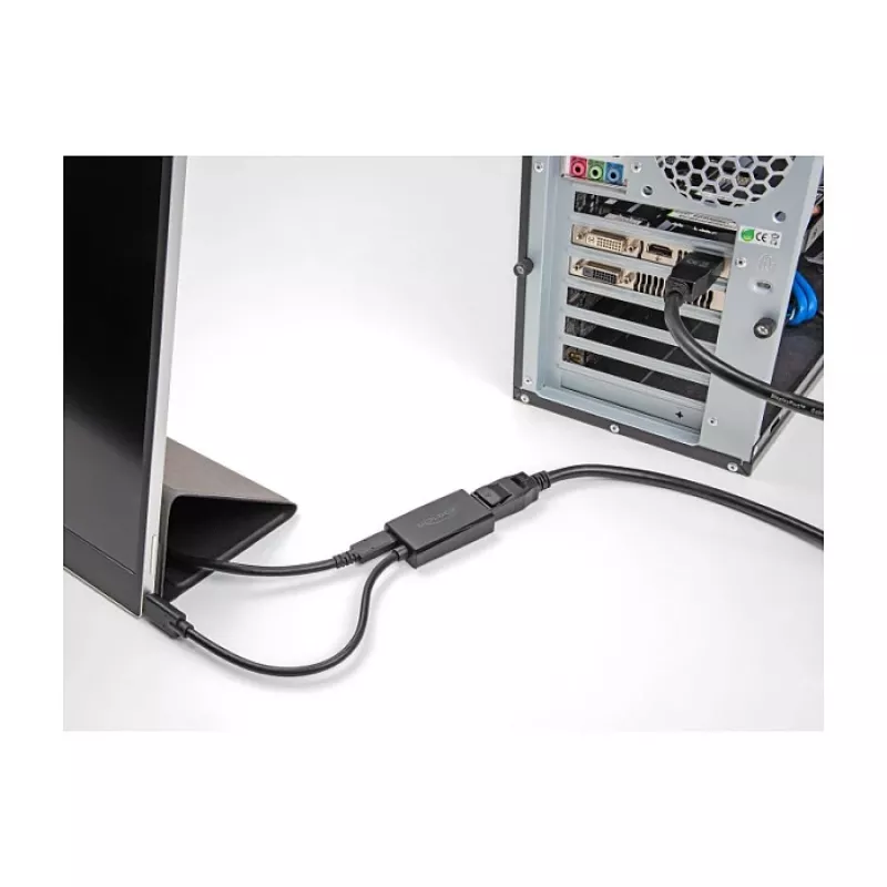 Adattatore DisplayPort femmina a USB Type-C maschio DeLOCK 4K PD 85W