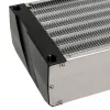 Blocco radiatore Aqua-Computer 33706 — alluminio/rame/acciaio inox, 320×140×73 mm, grigio/argento