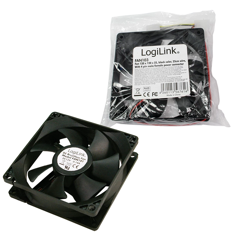 Ventola per case LogiLink FAN103
