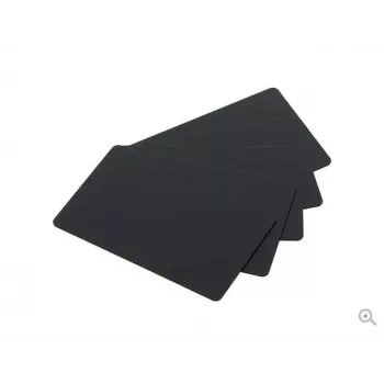 Evolis - tessere in PVC - 30 mil nero opaco - 86 x 54 mm - 500 tessere (C8001)