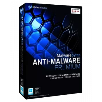 Malwarebytes Premium – 3 dispositivi, 1 anno