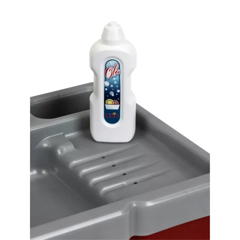 Lavandino giocattolo con funzione acqua e luce KLEIN modello 7110 — accessorio cucina giocattolo per bambini