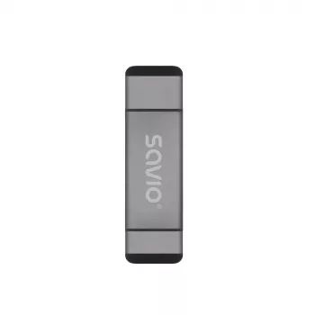 Lettore di schede SD 3 in 1, USB-C + USB-A 2.0 + Micro-USB
