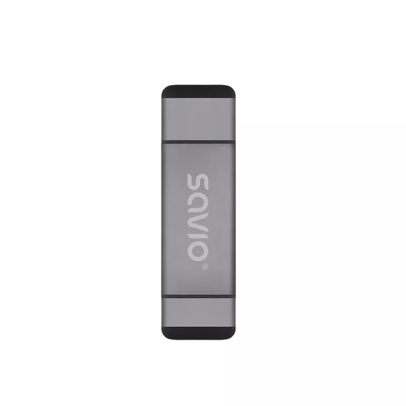 Lettore di schede SD 3 in 1, USB-C + USB-A 2.0 + Micro-USB
