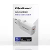 Caricabatterie GaN QOLTEC 51822 65W 2×USB A 2×USB‑C