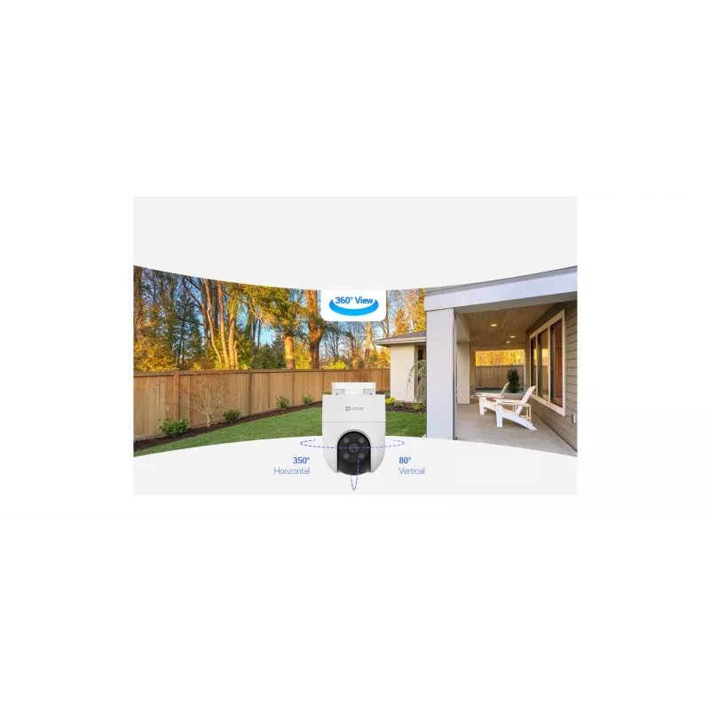 Telecamera di sicurezza IP EZVIZ H8c 2K Dome 2304 x 1296 pixel
