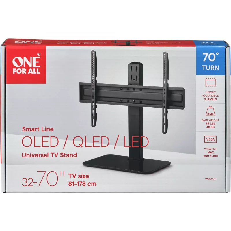 One For All Ultra slim Line WM 2670 177,8 cm (70) nero (WM2670)