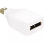DisplayPort Mini M/FM DeLOCK DP Mini M DP FM bianco