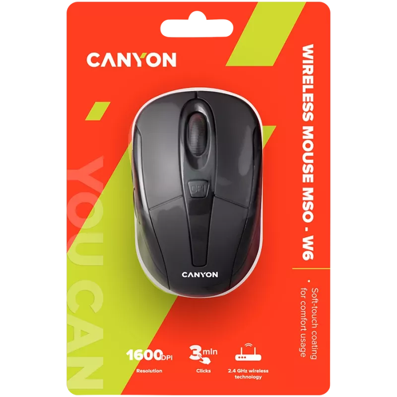 Mouse Canyon CNR-MSOW06B RF wireless
