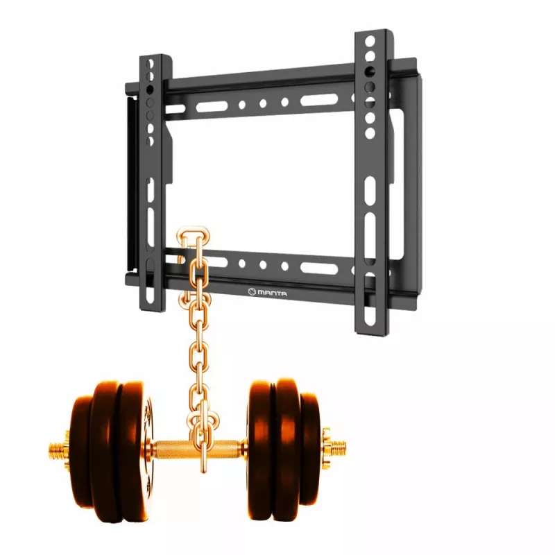 Supporto da parete per TV MANTA P10 per schermi 14–43 pollici, compatibile VESA