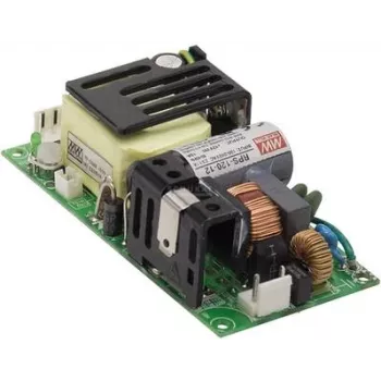 Alimentatore mean well RPS-120-24 120 W, uscita 24 V, ingresso 80–264 V, RoHS, 50,8×101,6×29 mm