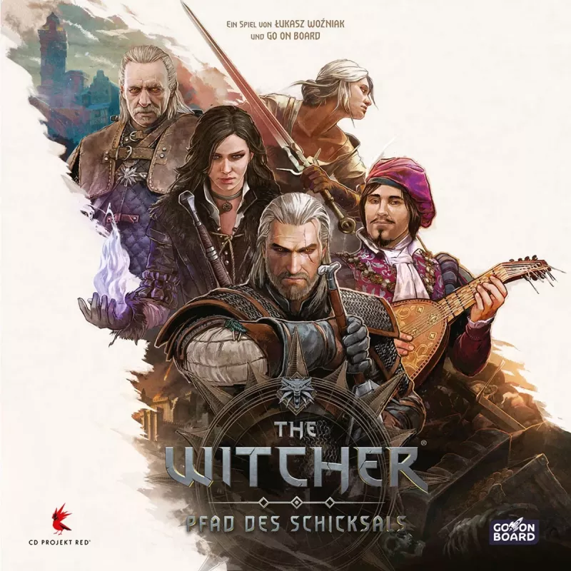 Gioco da tavolo Asmodee The Witcher: Il sentiero del destino – avventura da tavolo, gioco basato su scenari