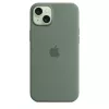 Apple iPhone 15 Plus custodia in silicone con MagSafe - Cypress