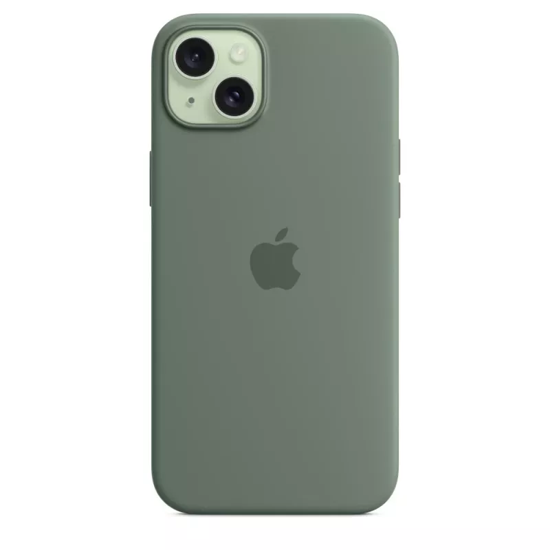 Apple iPhone 15 Plus custodia in silicone con MagSafe - Cypress