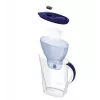 Caraffa filtrante BRITA Marella 2,4 l con 3 cartucce Pure Performance, Maxtra Pro, blu