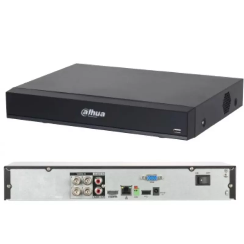 DAHUA DVR 4CH HDCVI XVR7104H-4K-I3 Registratore pentabrid 4K, 4 canali